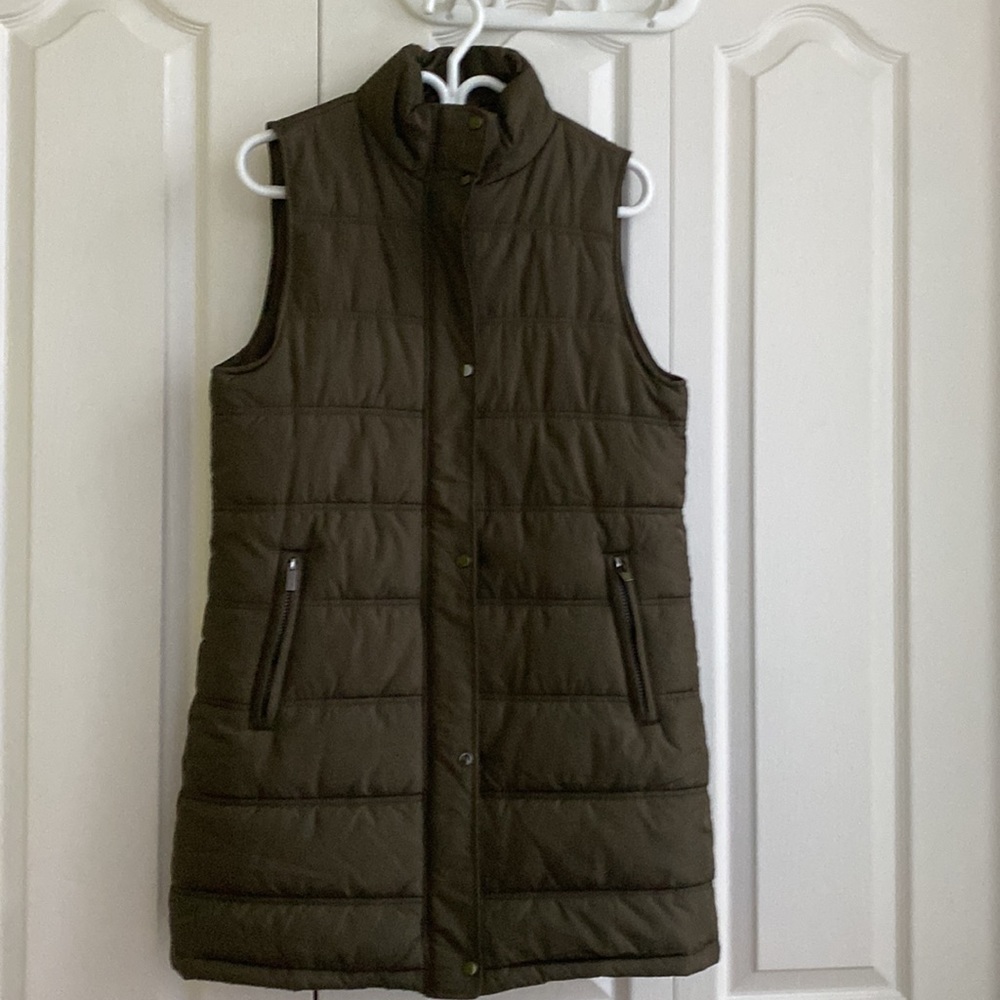 BNWOT Women’s Long Vest, size M